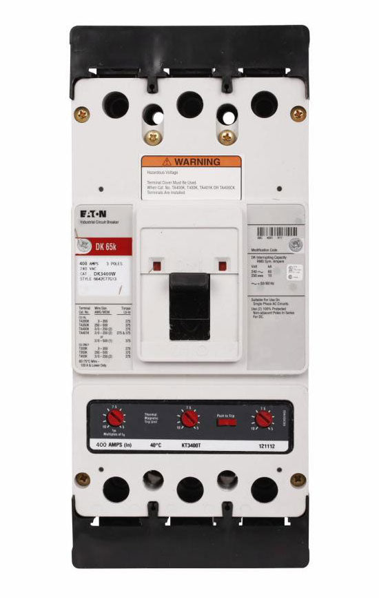 DK3400W - Eaton - Molded Case Circuit Breaker