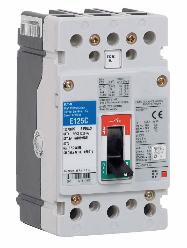 EGC3125FFG - Eaton - Molded Case Circuit Breaker