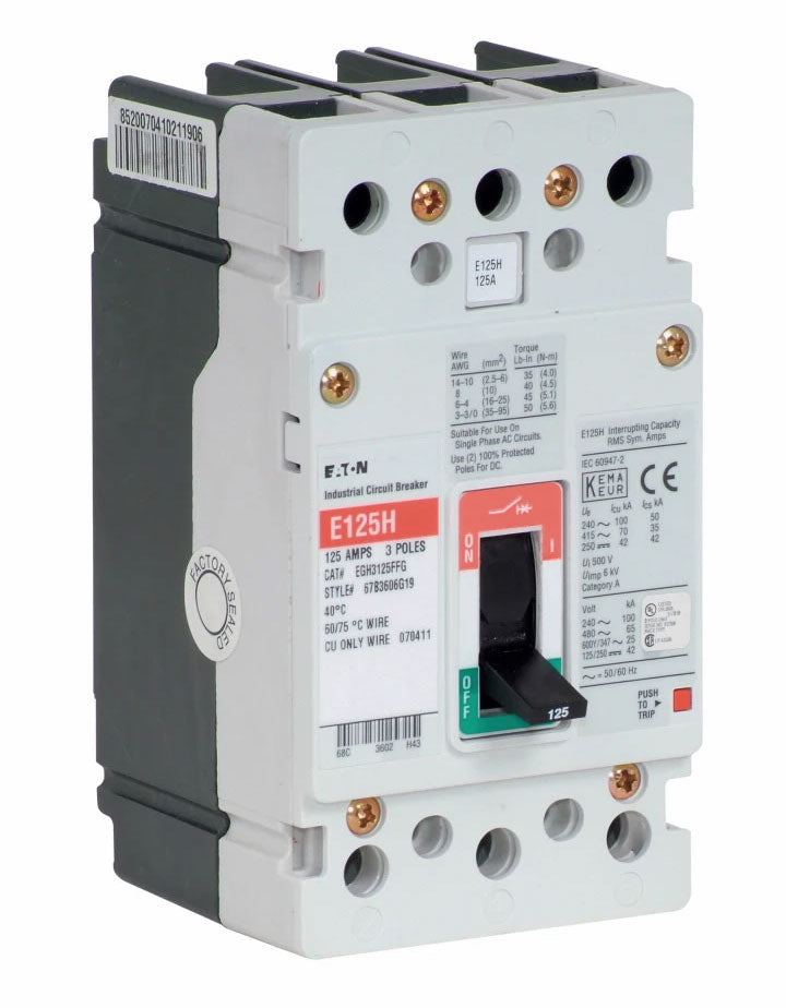 EGH3125FFG - Eaton - Molded Case Circuit Breaker