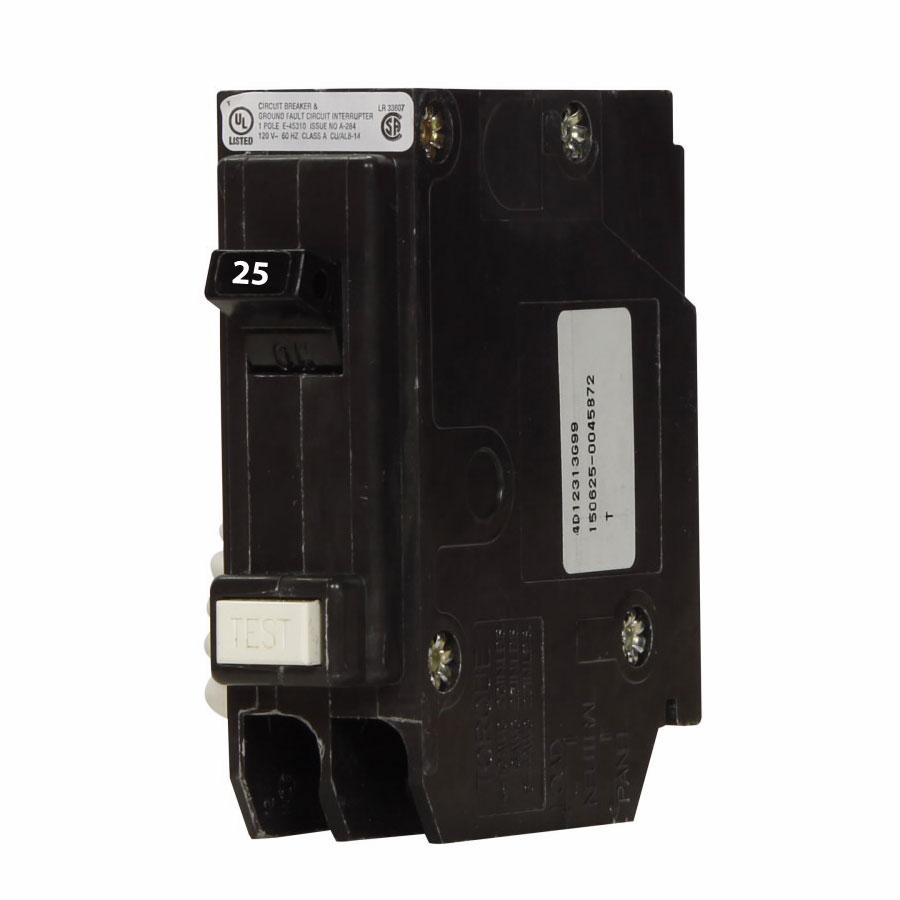 GFTCB125 - Eaton - 25 Amp GFCI Circuit Breaker