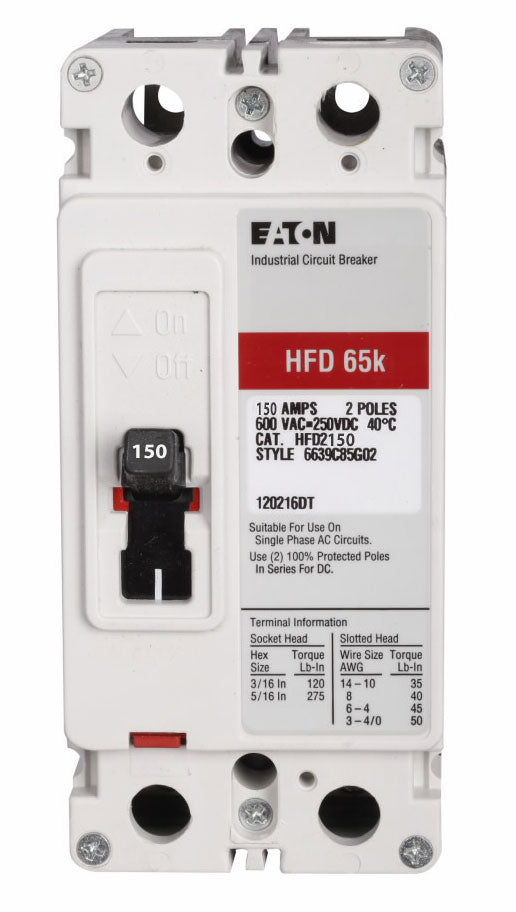 HFD2175 - Eaton - Molded Case Circuit Breaker