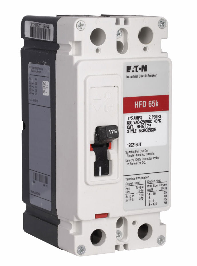 HFD2175 - Eaton - Molded Case Circuit Breaker