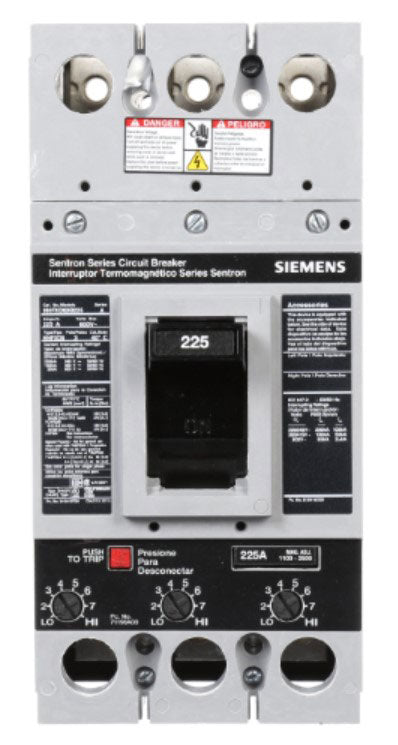 HHFXD63B225L - Siemens - Molded Case Circuit Breaker