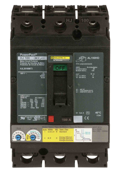 HJL36100M73 - Square D - Molded Case Circuit Breaker