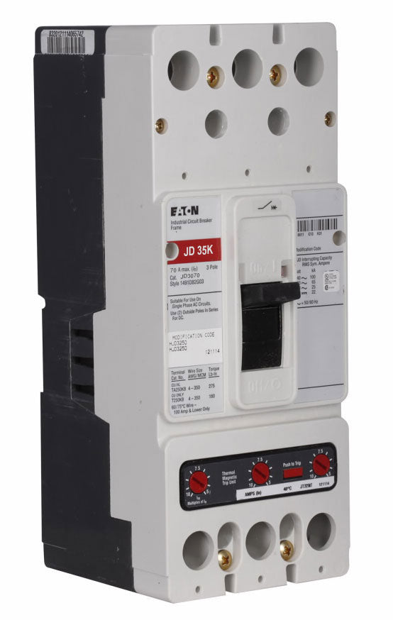 JD3070 - Eaton - Molded Case Circuit Breaker