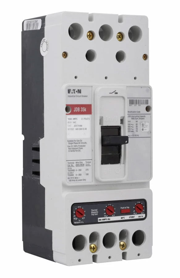 JDB3100 - Eaton - Molded Case Circuit Breaker