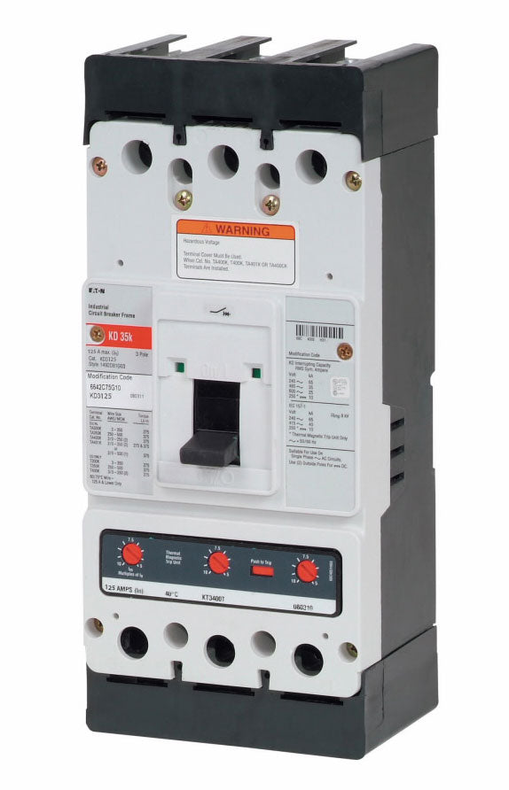 KD3125 - Eaton - Molded Case Circuit Breaker