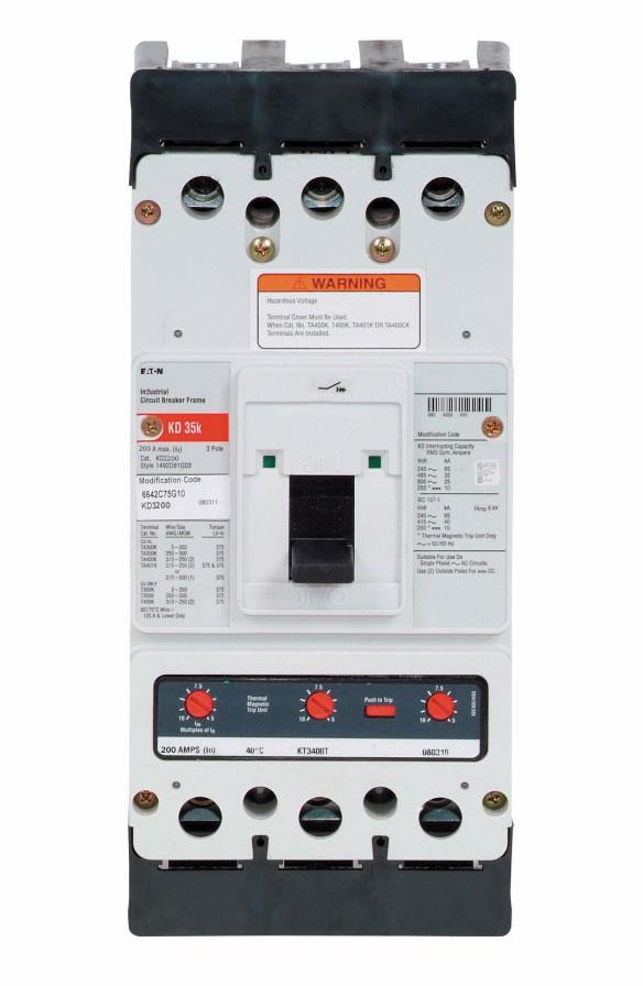 KD3200W - Eaton Molded Case Circuit Breakers