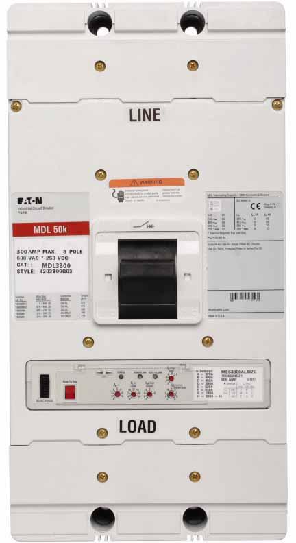 MDL3300C - Eaton Molded Case Circuit Breakers