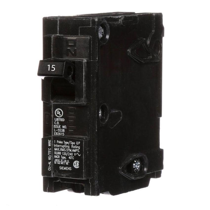 Q115 - Siemens - 15 Amp Circuit Breaker