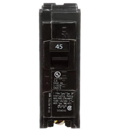 Q145 - Siemens 45 Amp Single Pole Circuit Breaker