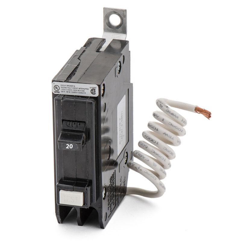 QB1020GF - Eaton - 20 Amp Ground Fault Circuit Breaker