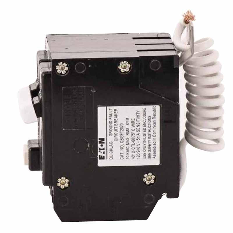 QB2020GF - Eaton - 20 Amp Ground Fault Circuit Breaker