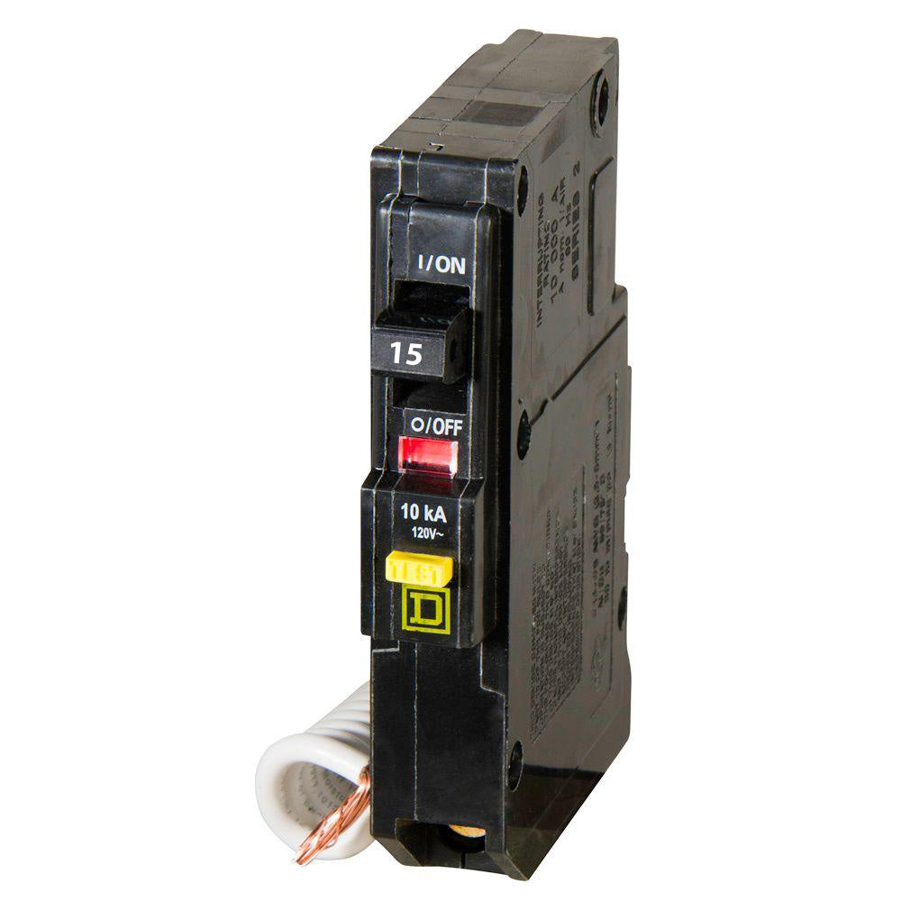 QO115GFI - Square D - 15 Amp GFCI Circuit Breaker