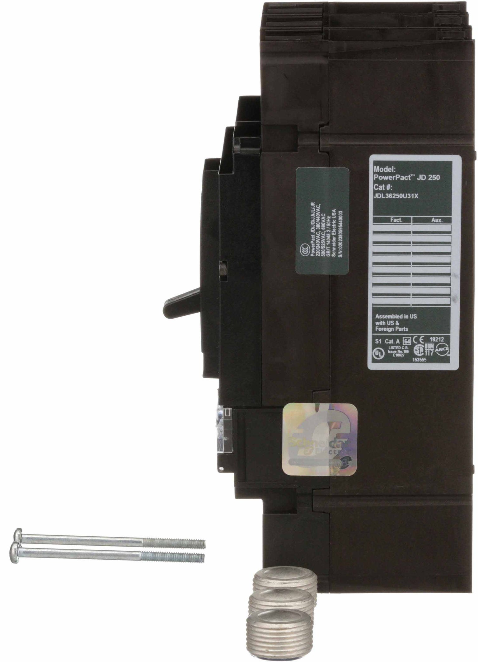 JDL36250U31X - Square D - Molded Case Circuit Breakers