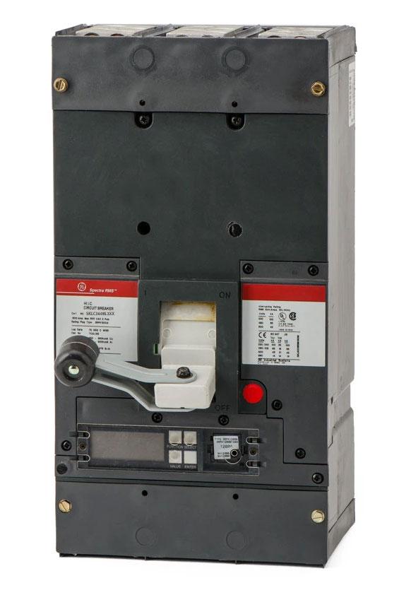 SKLC3608L3XX - General Electric 800 Amp 3 Pole 600 Volt Bolt-On Molded Case Circuit Breaker