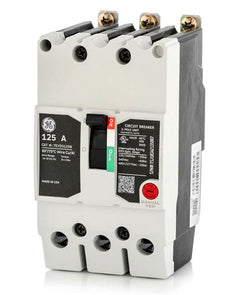 TEYD3125B - General Electric 125 Amp 3 Pole 480 Volt Bolt-On Molded Case Circuit Breaker