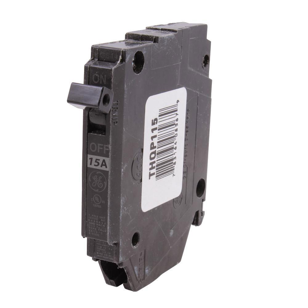 THQP115 - GE - 15 Amp 1/2" Circuit Breaker