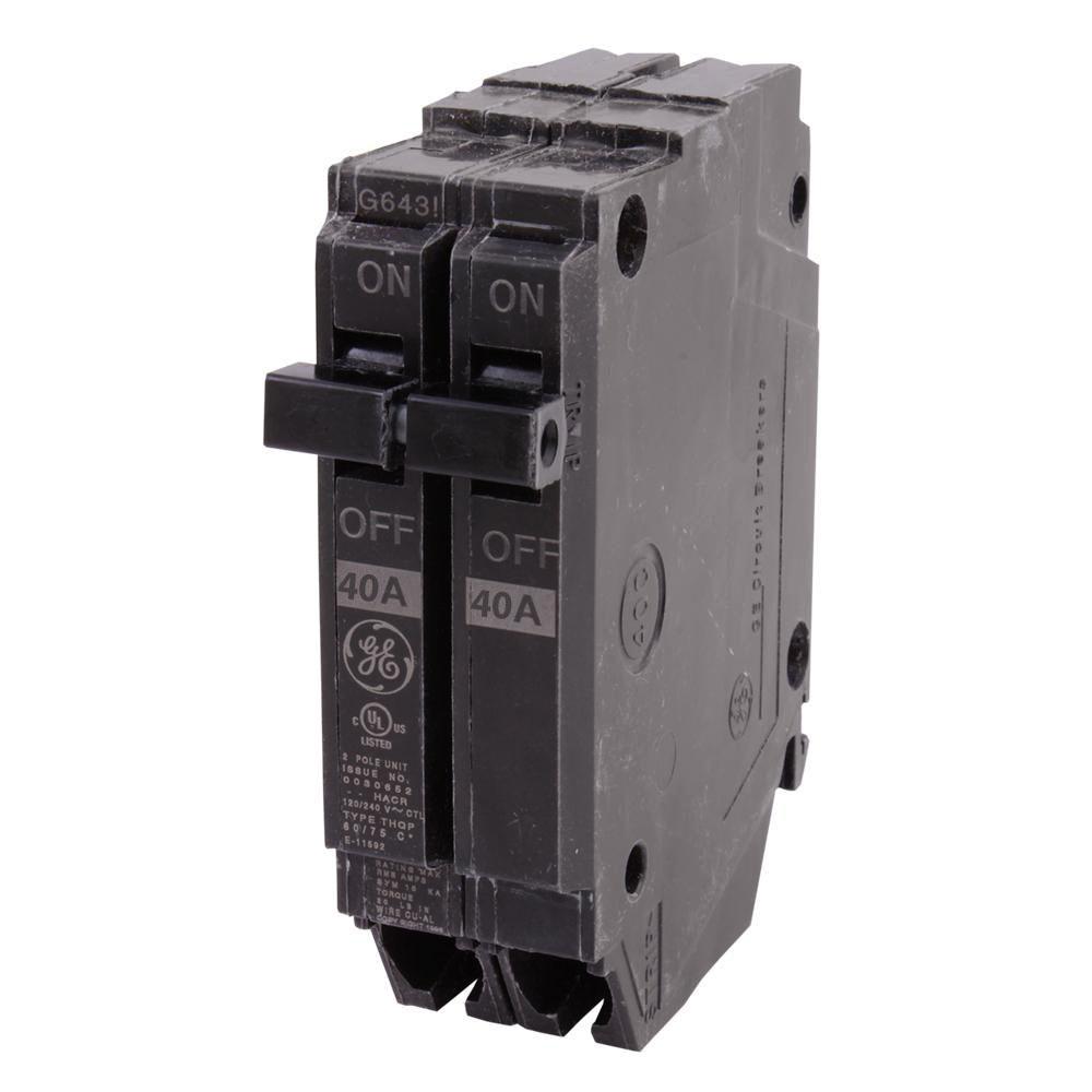 THQP240 - GE - 40 Amp 1/2" Circuit Breaker