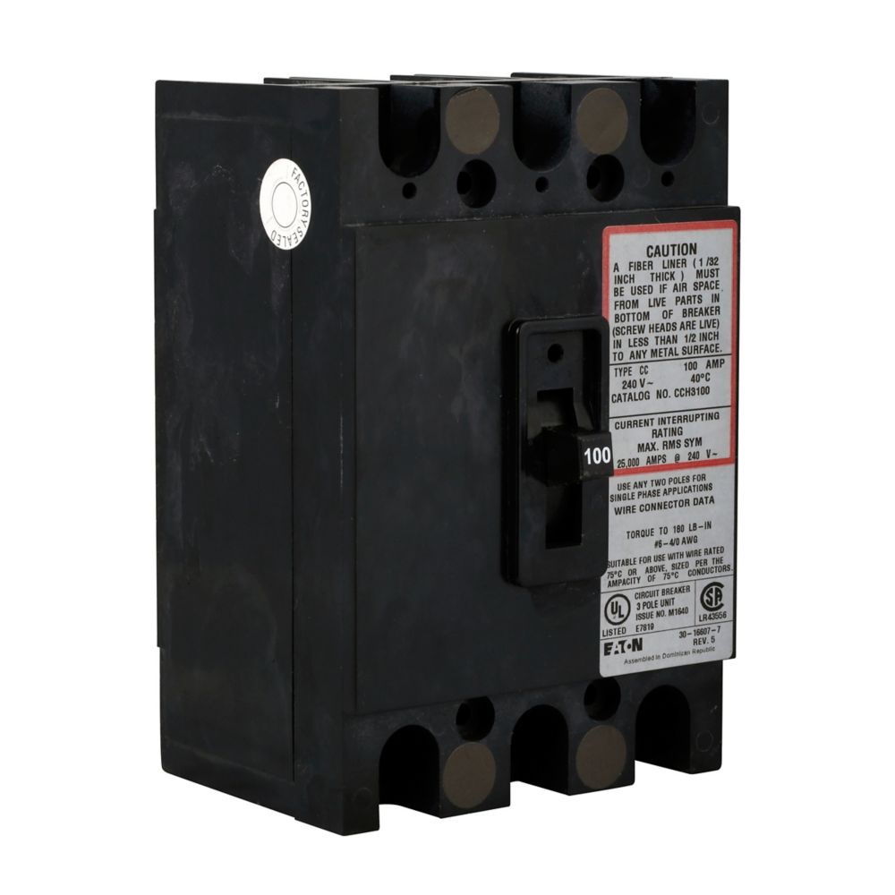 CCH3100 - Eaton - Molded Case Circuit Breakers