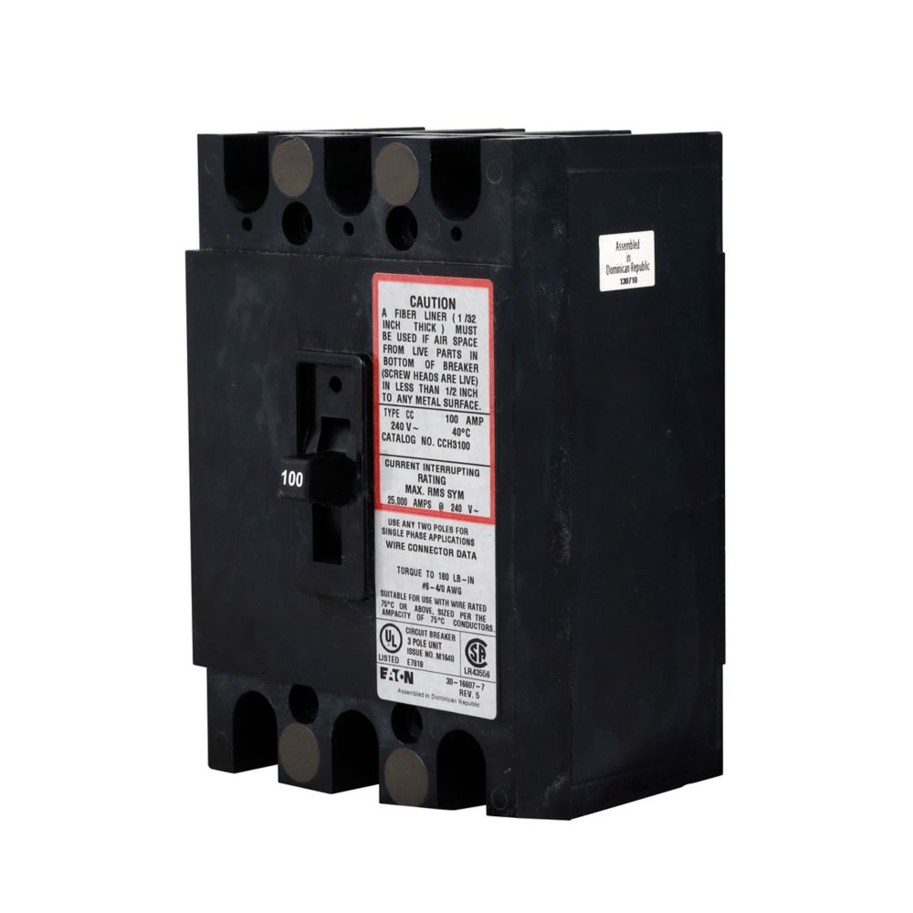 CCH3100 - Eaton - Molded Case Circuit Breakers