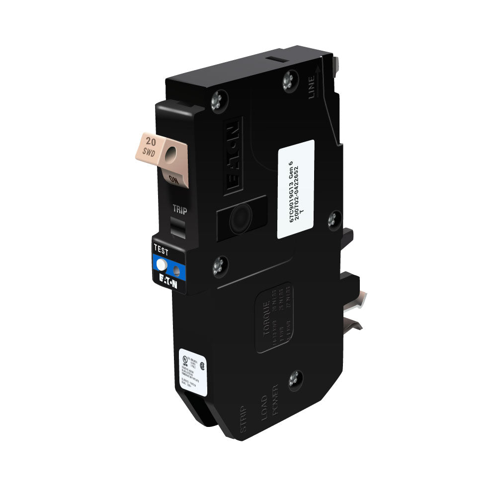 CHFP120DF - Eaton - 20 Amp Dual Function Circuit Breaker