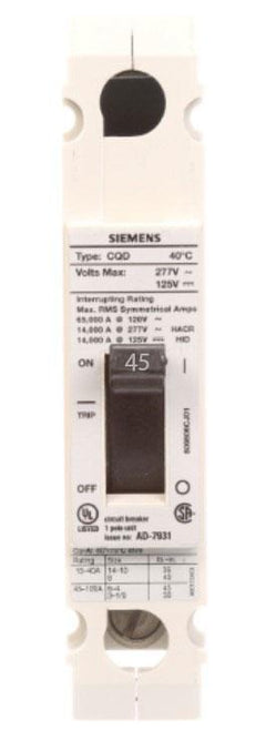 CQD145 - Siemens - Molded Case Circuit Breaker