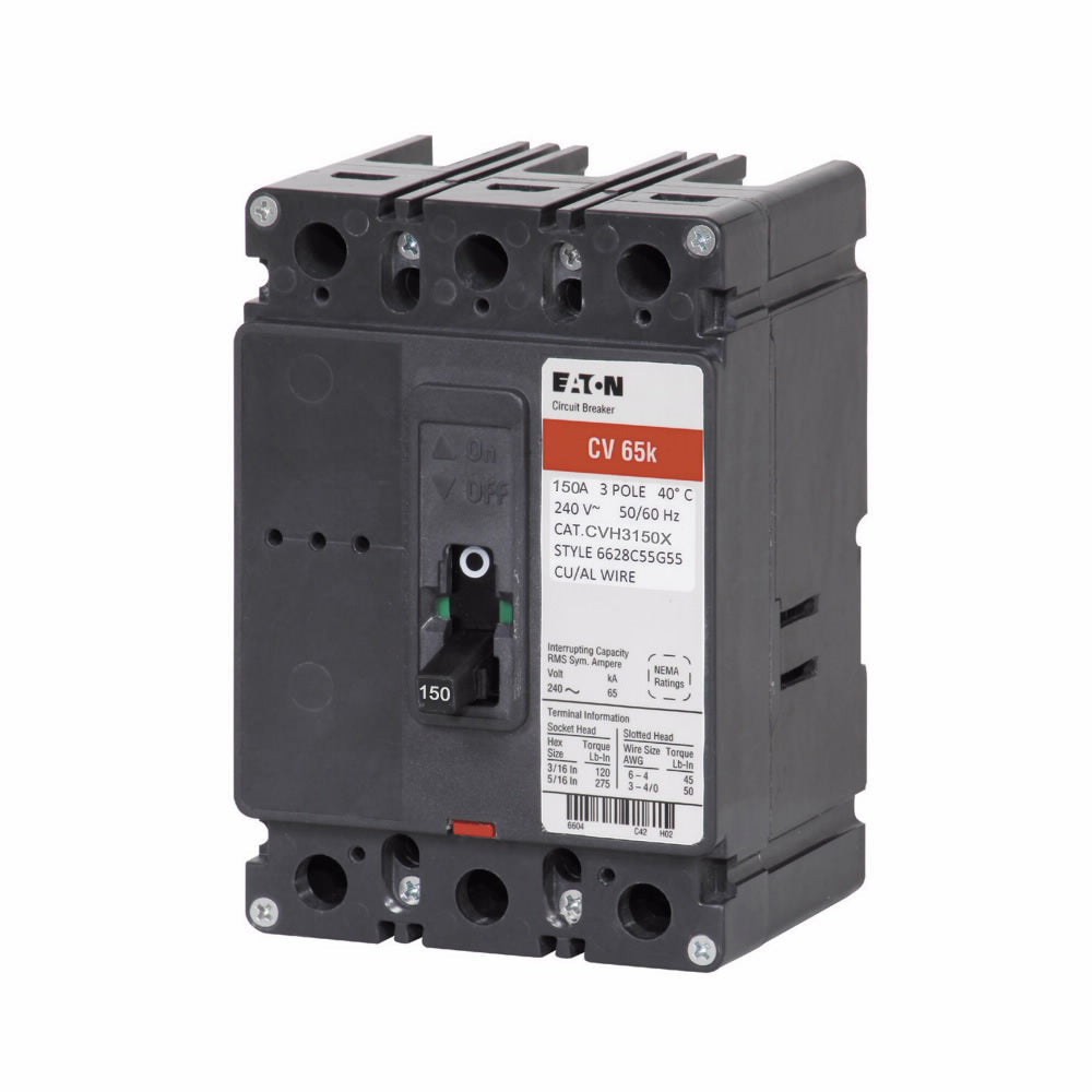 CVH3150X - Eaton - 150 Amp Molded Case Circuit Breaker