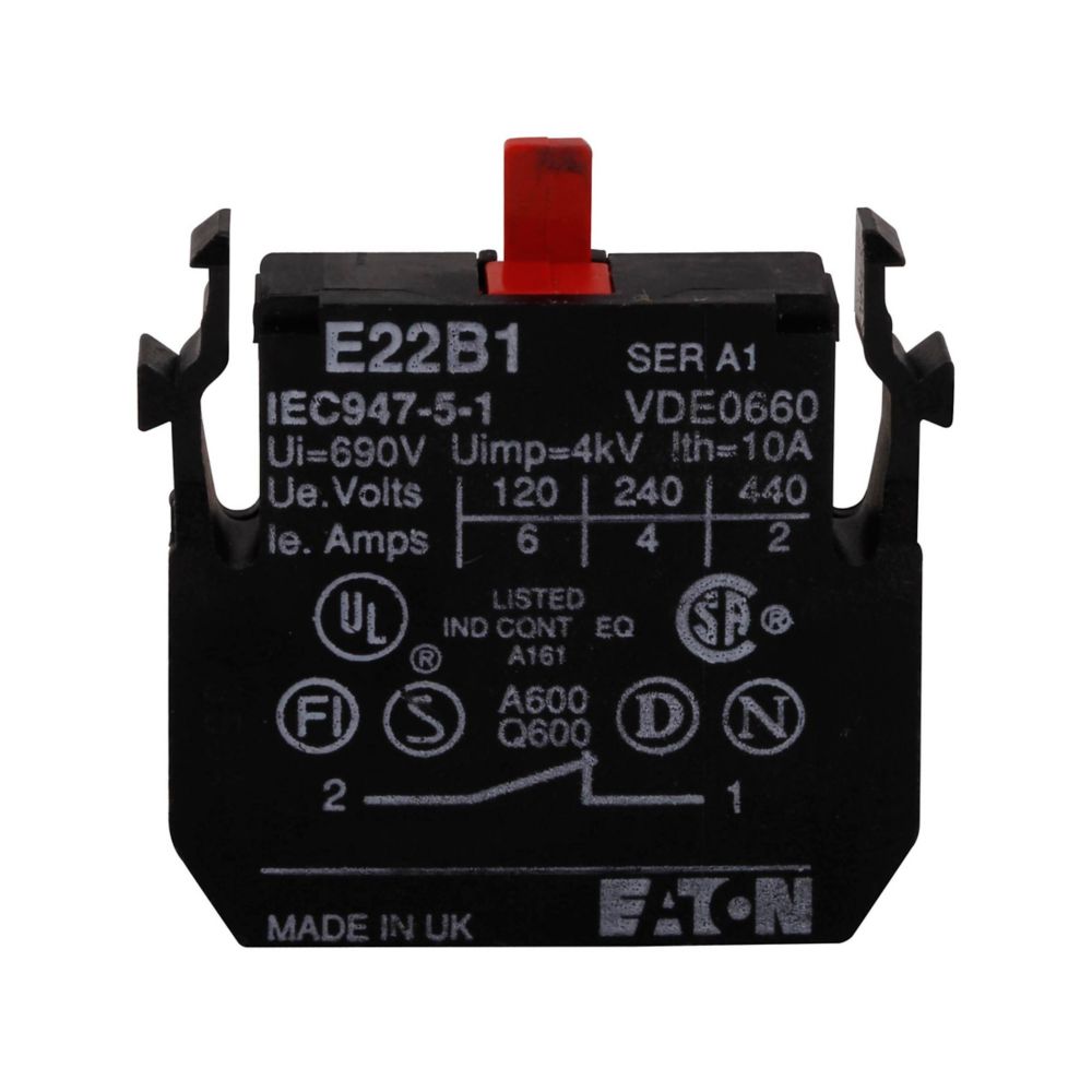 E22B1 - Eaton - Motor Control Part And Accessory