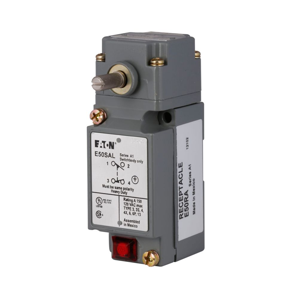 E50ALR1 - Eaton - Side Rotary Spring Return Lever Limit Switch