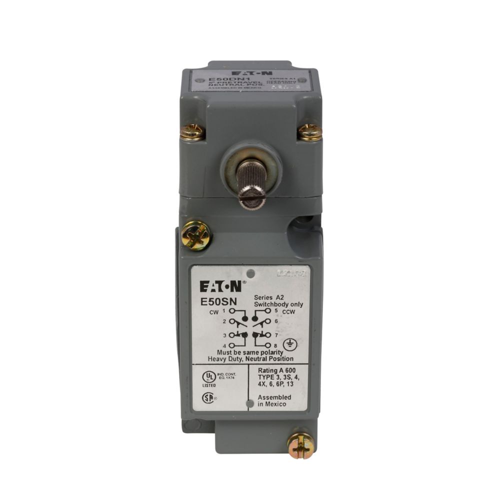 E50NN1 - Eaton - Spring Return Lever Limit Switch With Cable