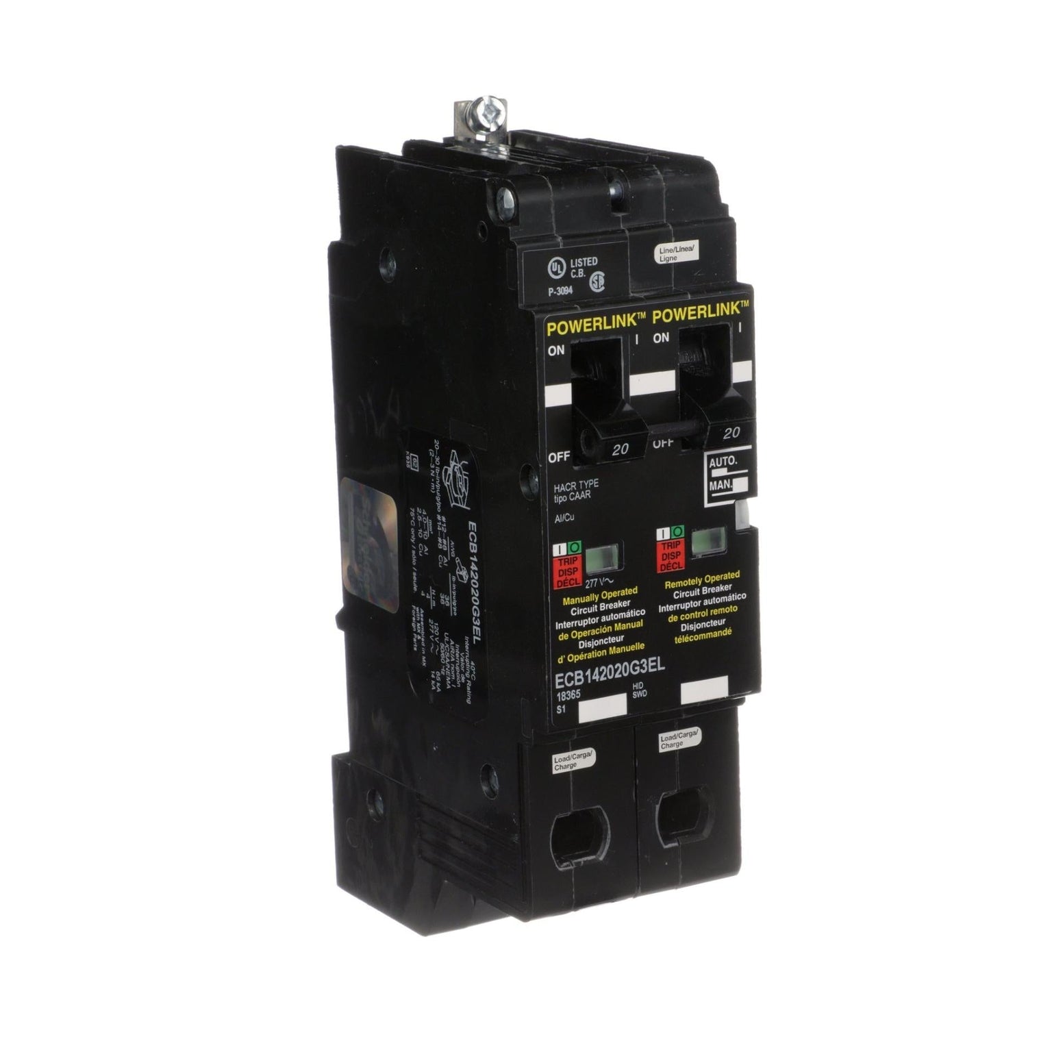 ECB142020G3EL - Square D - Molded Case Circuit Breakers