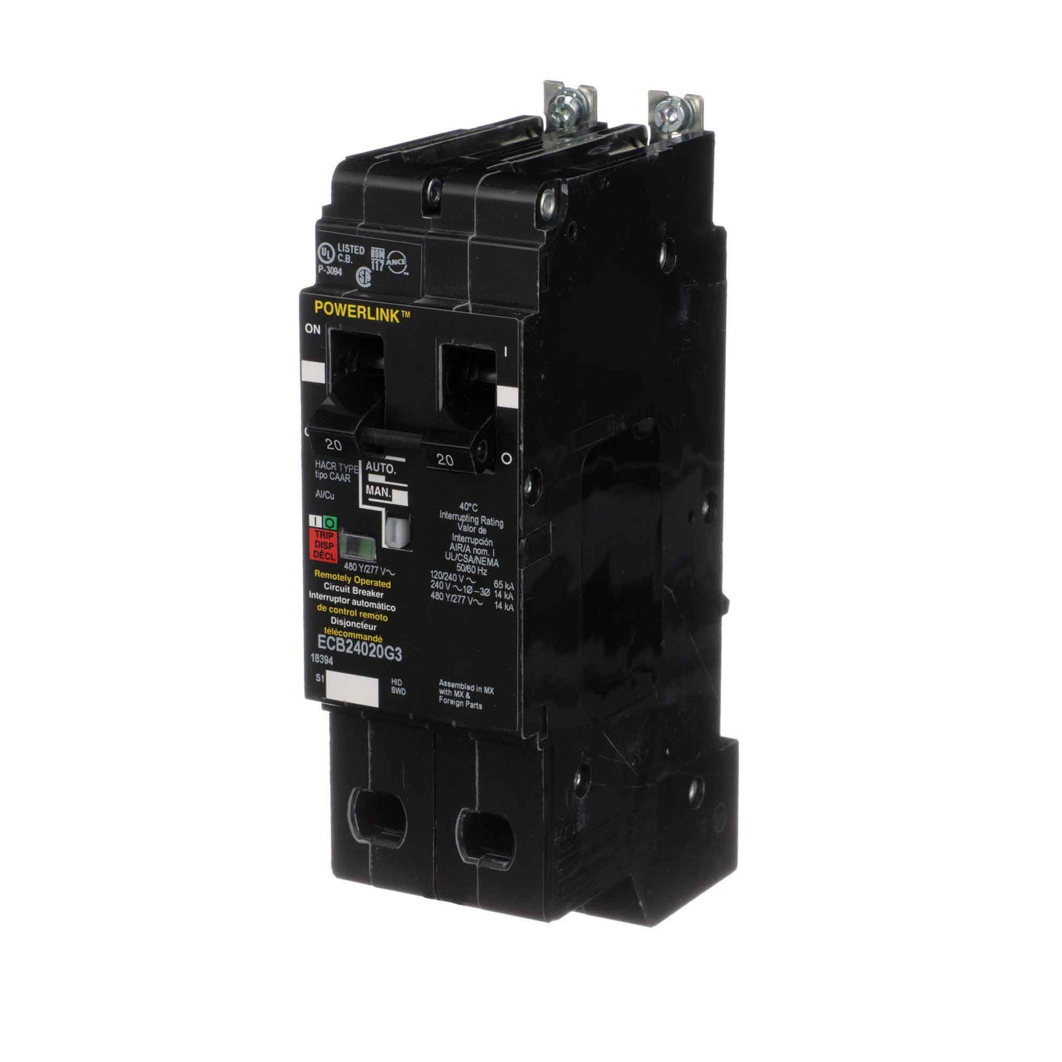 ECB24020G3 - Square D - Molded Case Circuit Breaker