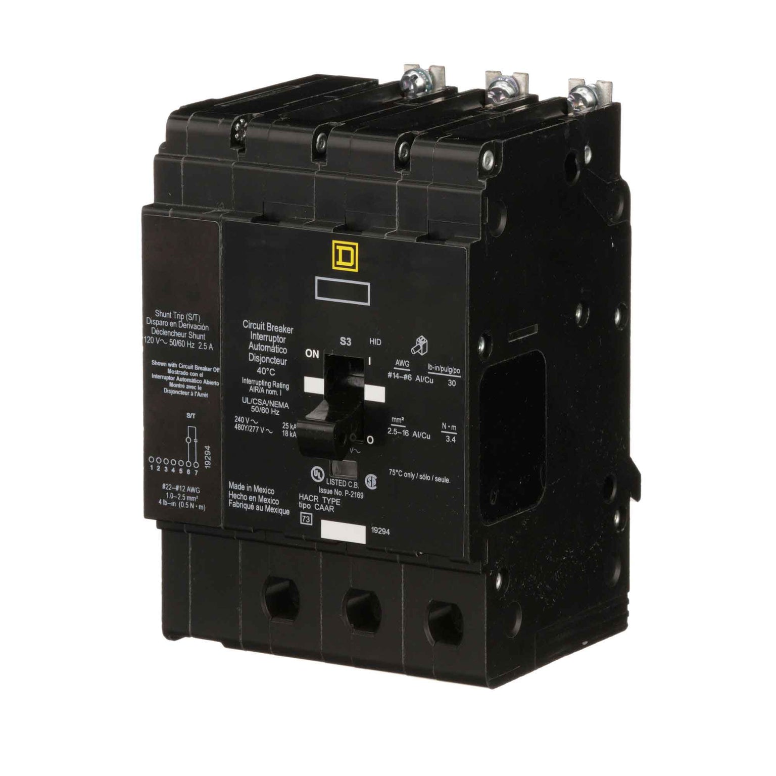 EDB34015SA - Square D - Molded Case Circuit Breaker