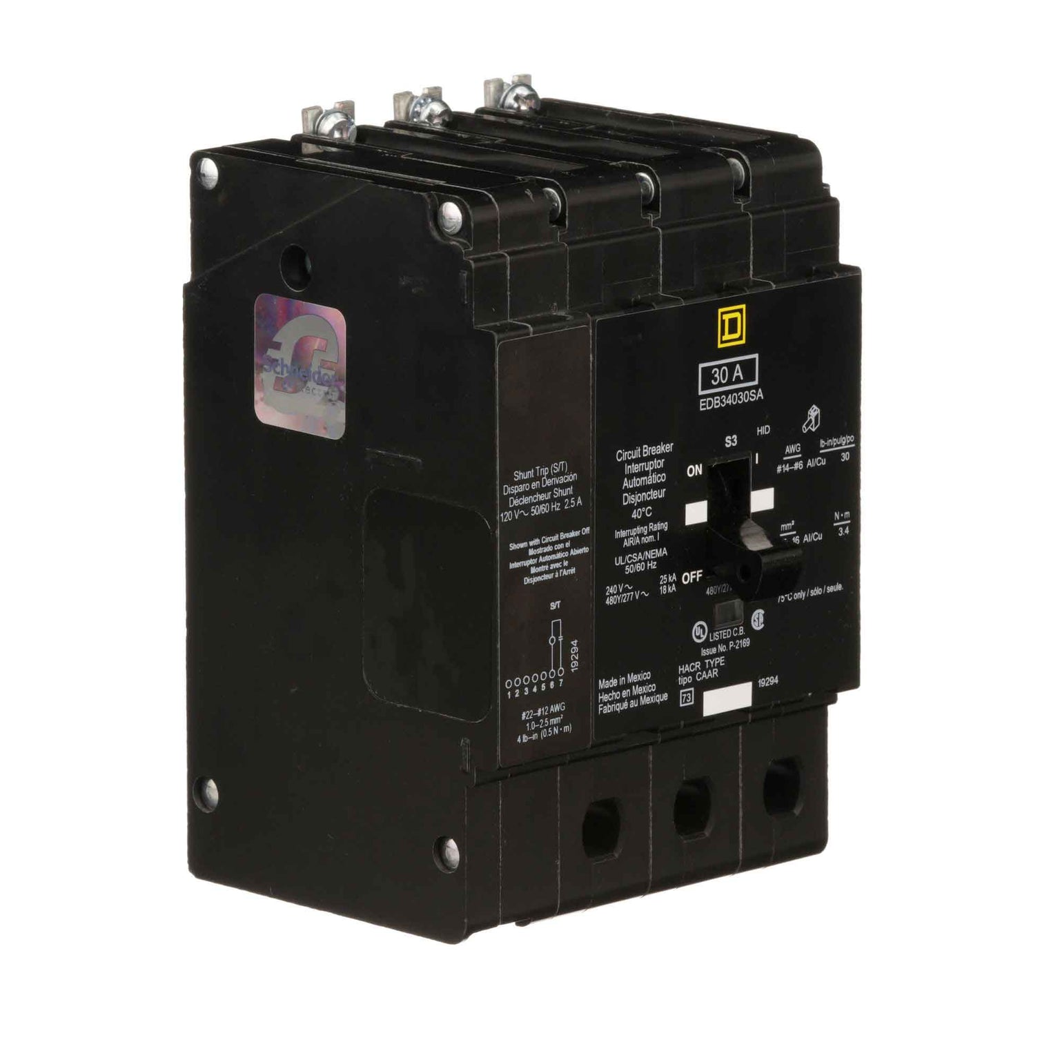 EDB34030SA - Square D - Molded Case Circuit Breaker