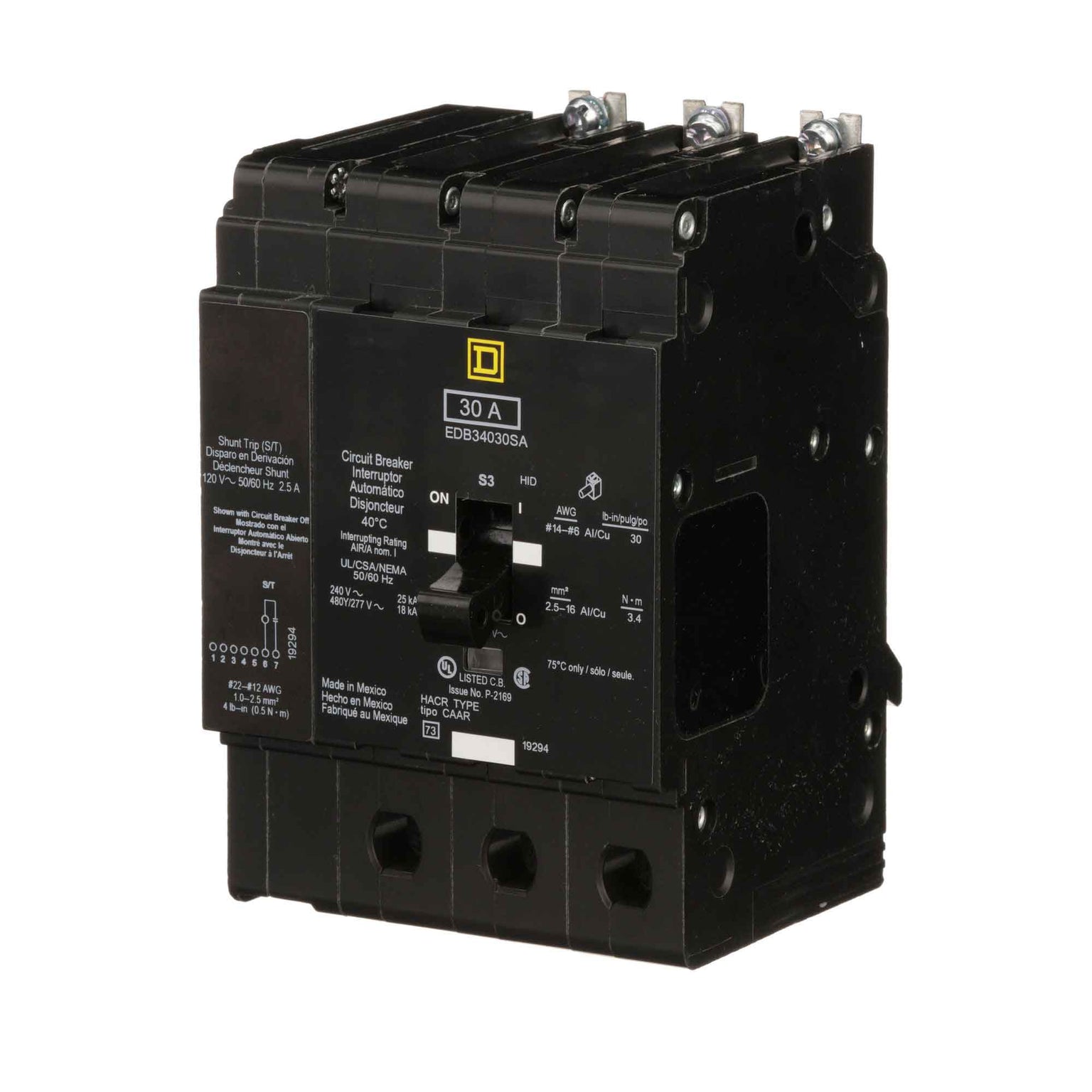 EDB34030SA - Square D - Molded Case Circuit Breaker