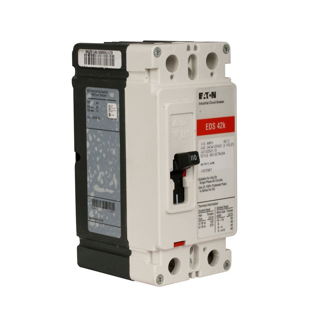 EDS2100 - Eaton - Molded Case Circuit Breakers