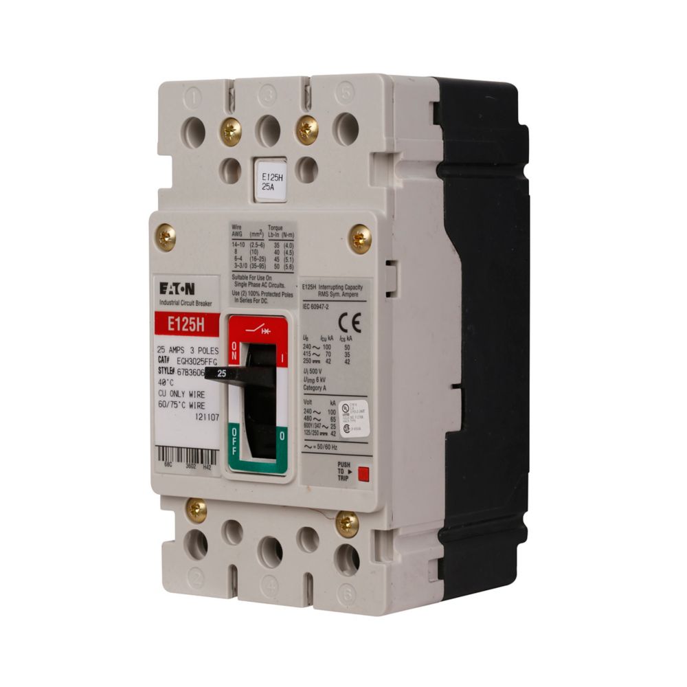 EGH3025FFB - Eaton - Molded Case Circuit Breakers