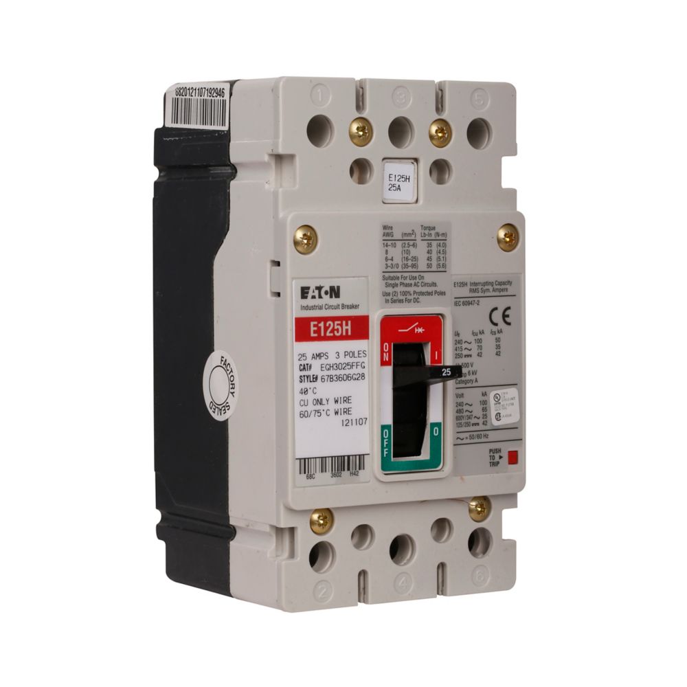 EGH3025FFG - Eaton - Molded Case Circuit Breakers