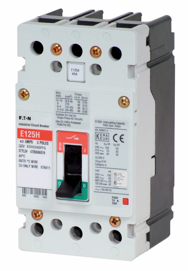 EGH3040FFG - Eaton - Molded Case Circuit Breaker