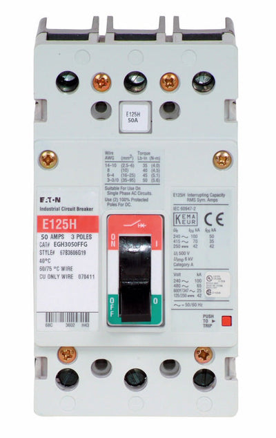 EGH3050FFG - Eaton - Molded Case Circuit Breaker