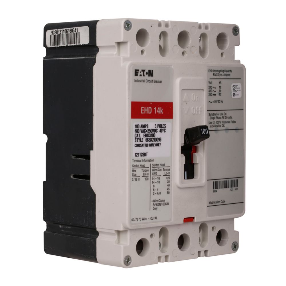 EHD3100K - Eaton - Molded Case Circuit Breakers