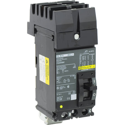 FA22030BC - Square D 30 Amp 2 Pole 240 Volt Plug-In Molded Case Circuit Breaker