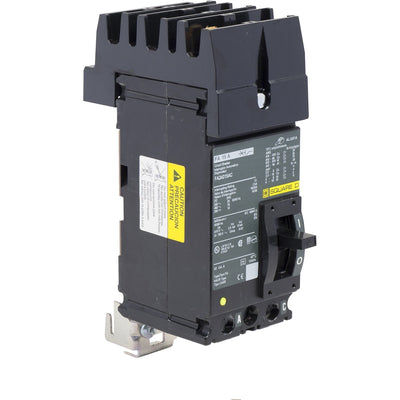 FA24015AC - Square D 15 Amp 2 Pole 480 Volt Plug-In Molded Case Circuit Breaker