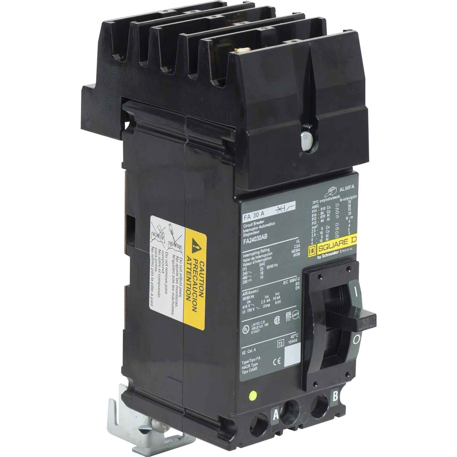 FA24030AB - Square D - Molded Case
 Circuit Breakers