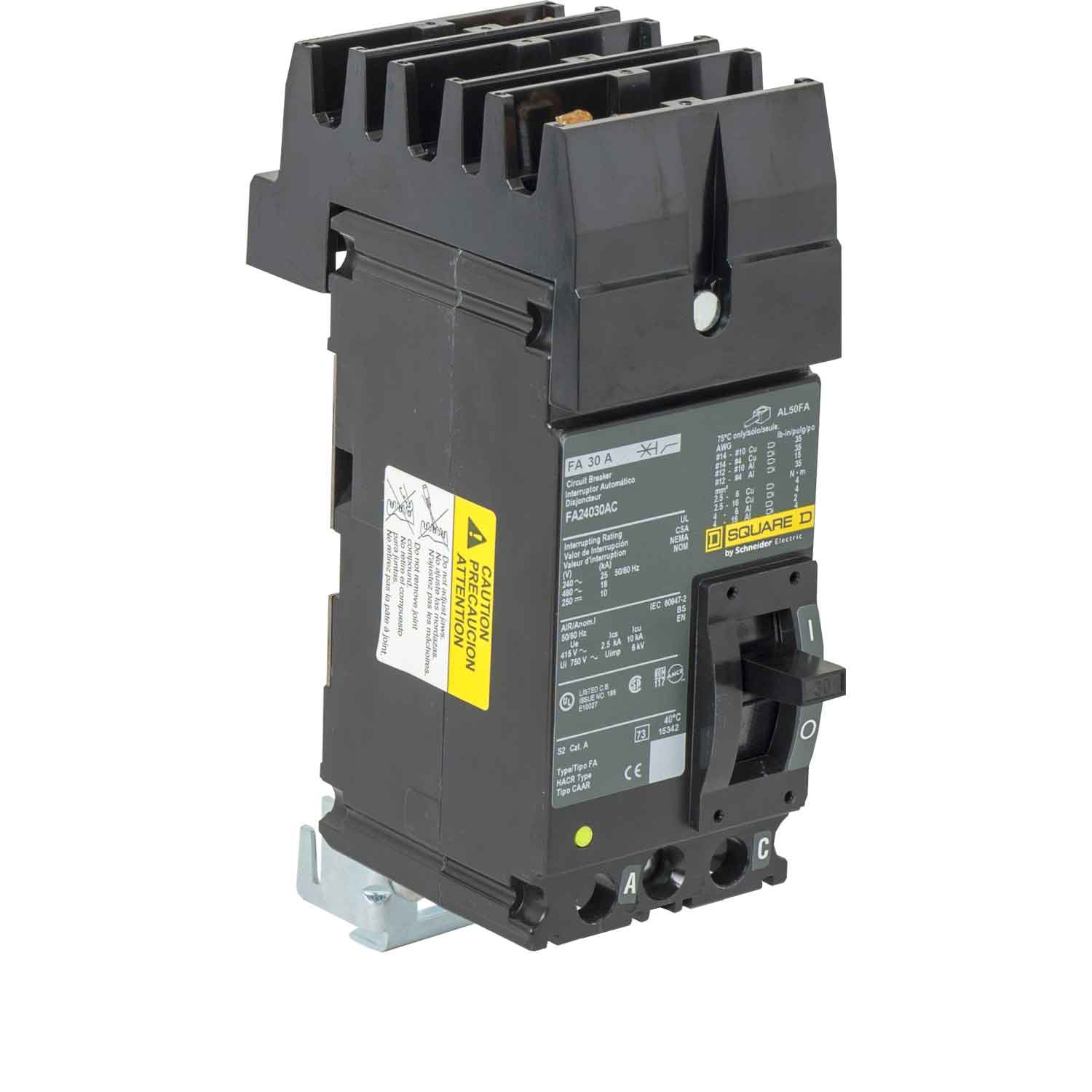 FA24030AC - Square D - Molded Case Circuit Breaker