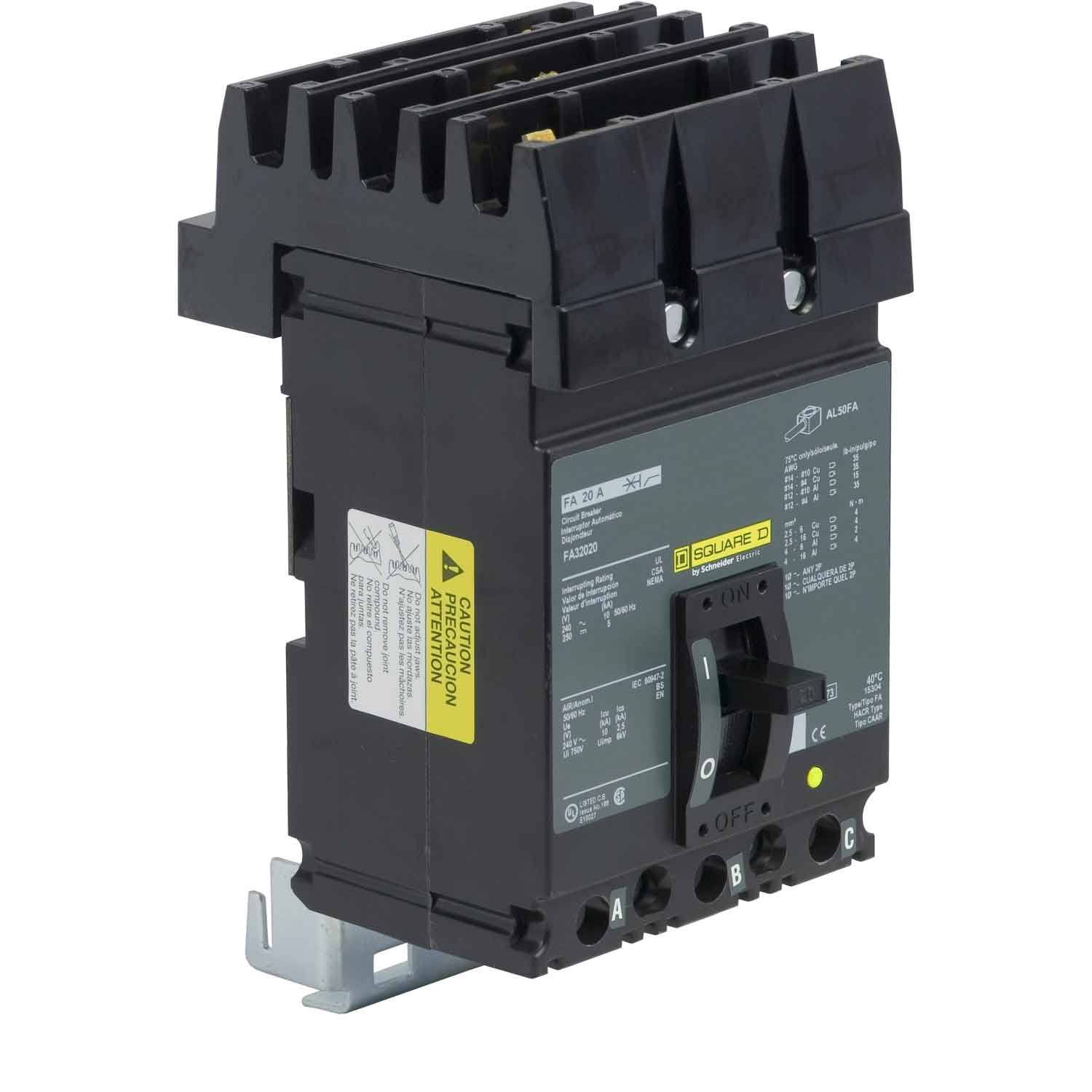 FA32020 - Square D - Molded Case Circuit Breaker