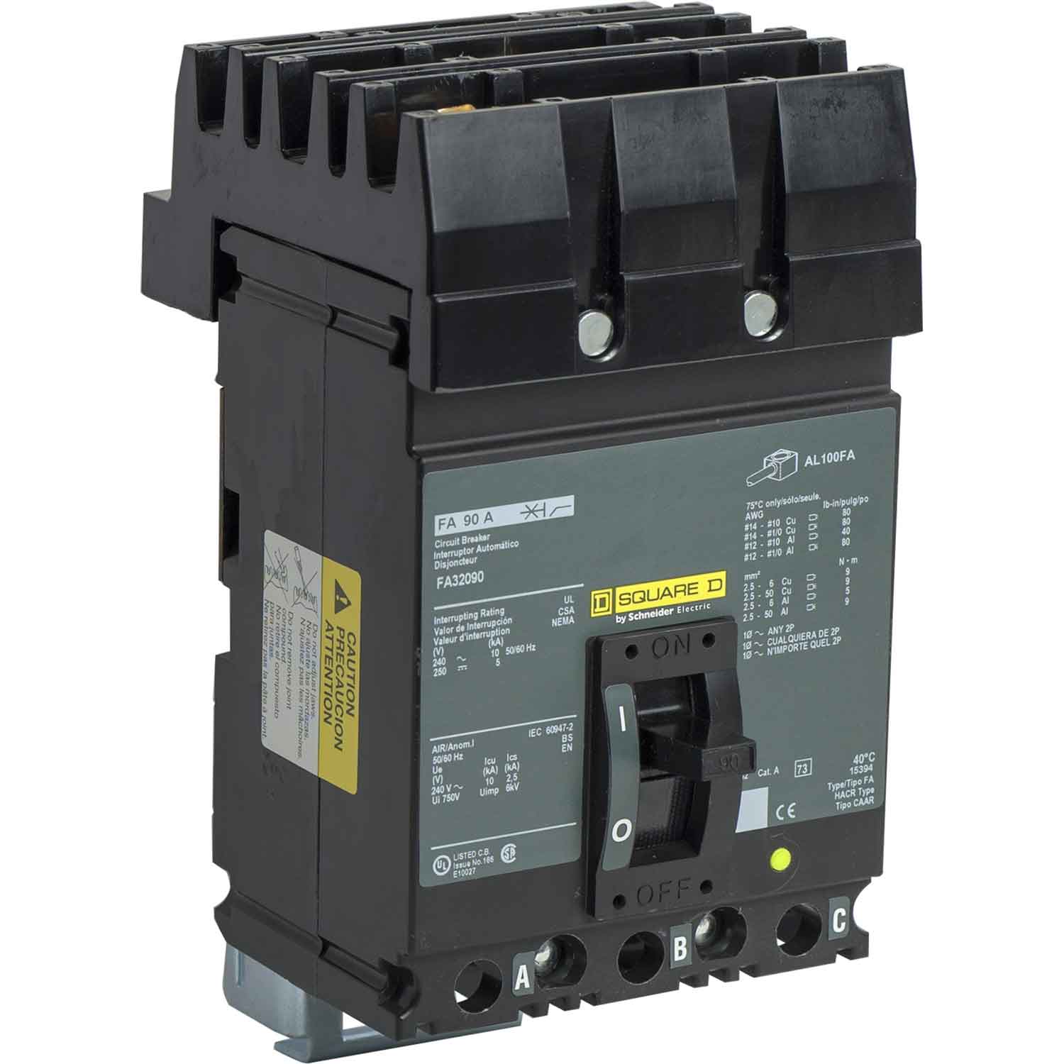 FA32090 - Square D - Molded Case
 Circuit Breakers