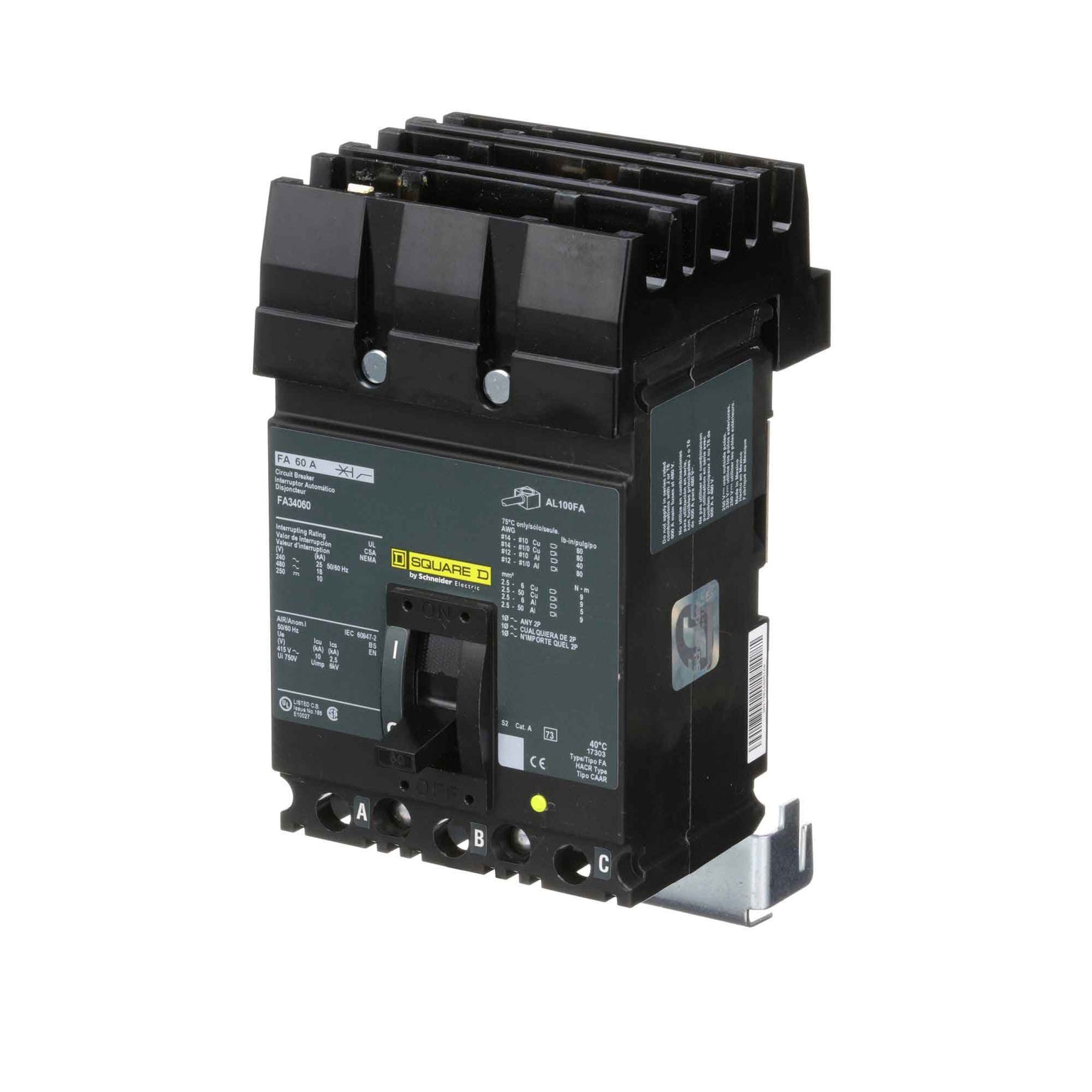 FA34060 - Square D - Molded Case
 Circuit Breakers