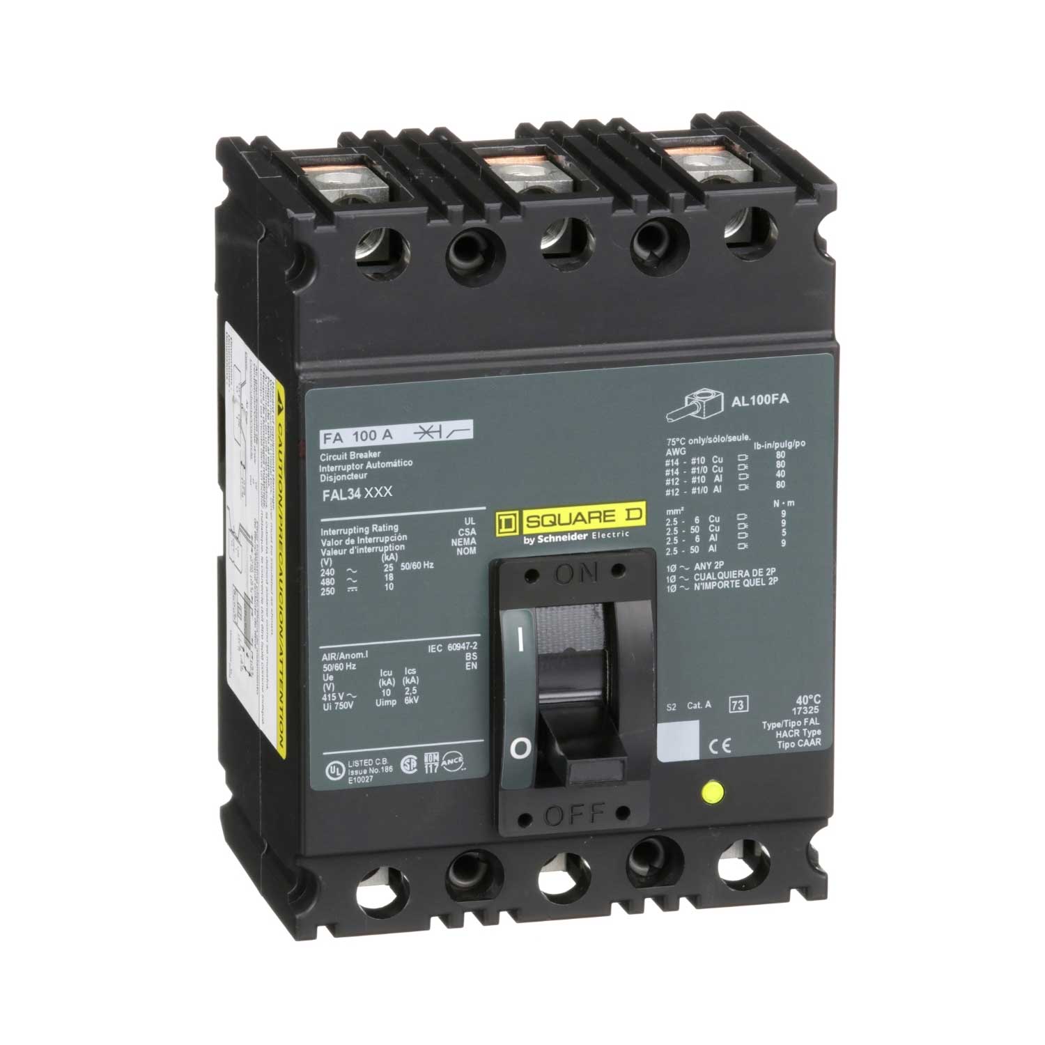 FAL34070 - Square D - Molded Case Circuit Breaker